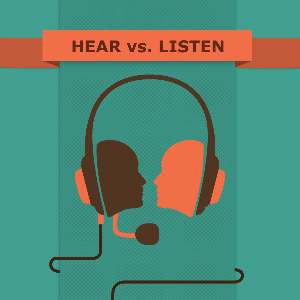 В чем разница между hear и listen?