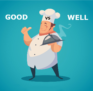 В чем разница между good и well?