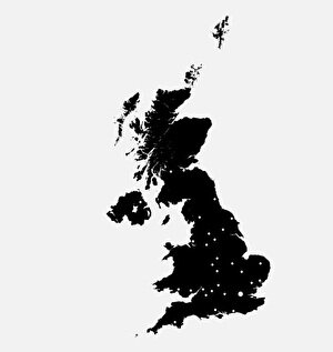 100 крупнейших городов Великобритании и их население