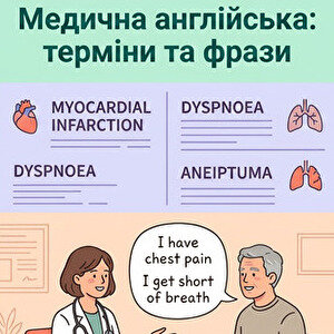Медична англійська: терміни, фрази й конструкції для роботи з пацієнтами